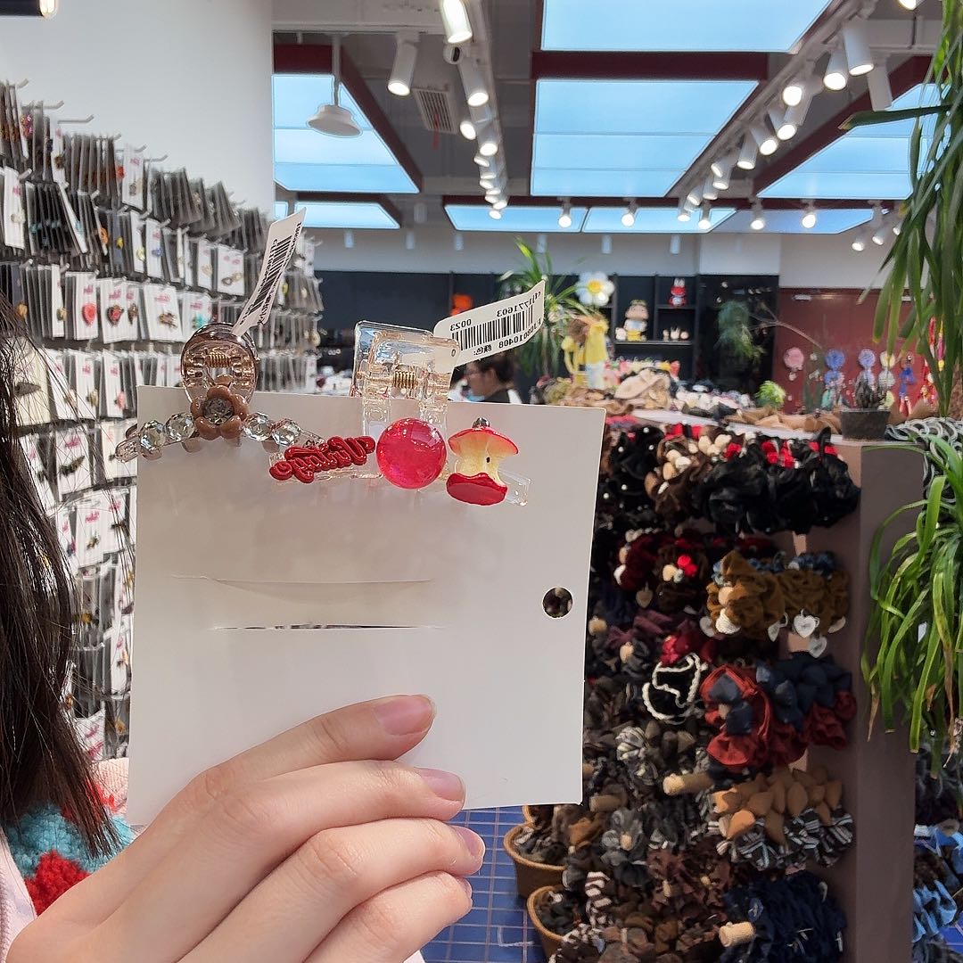 布艺铁合金小抓2个