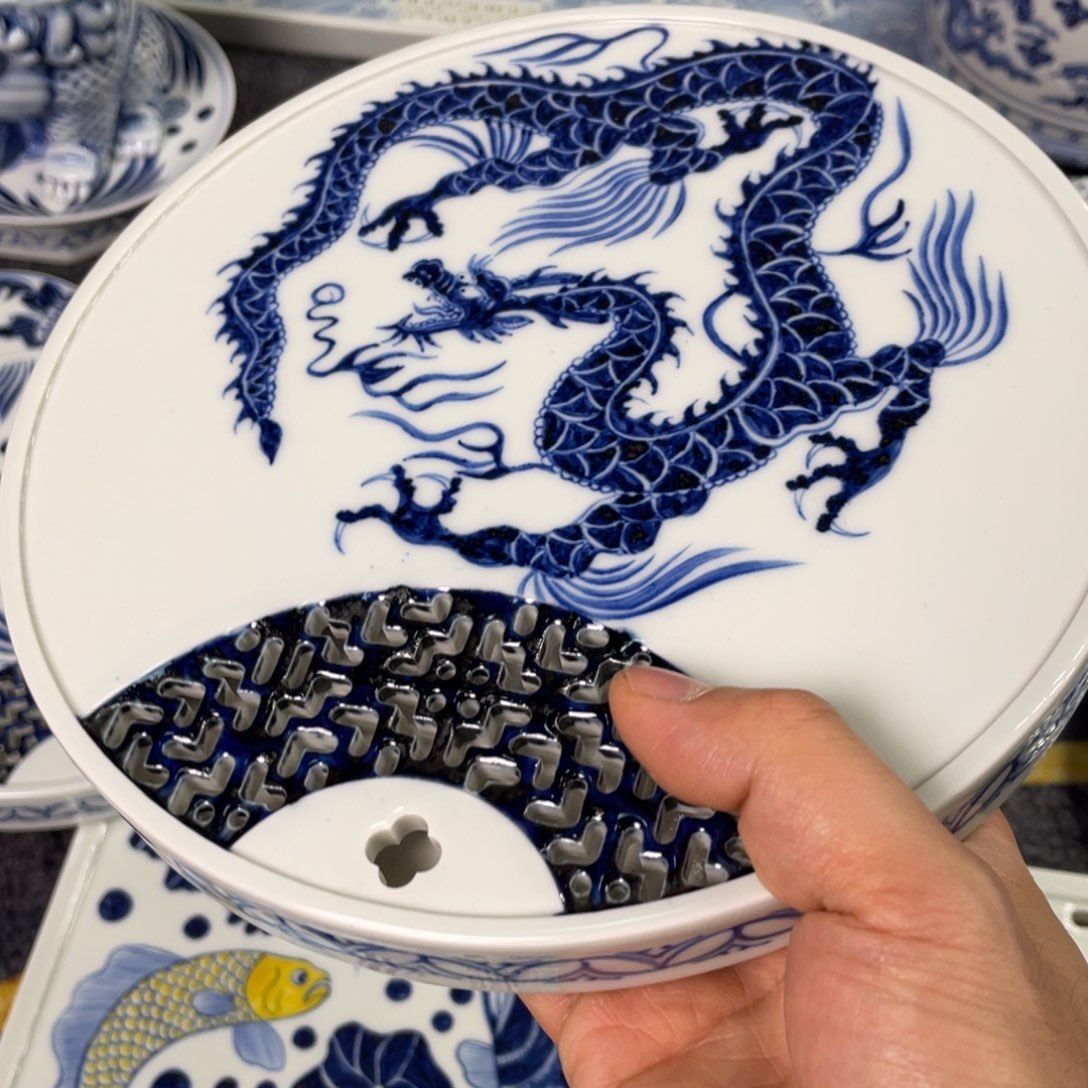 鈡***酒 景德镇陶瓷手工手绘