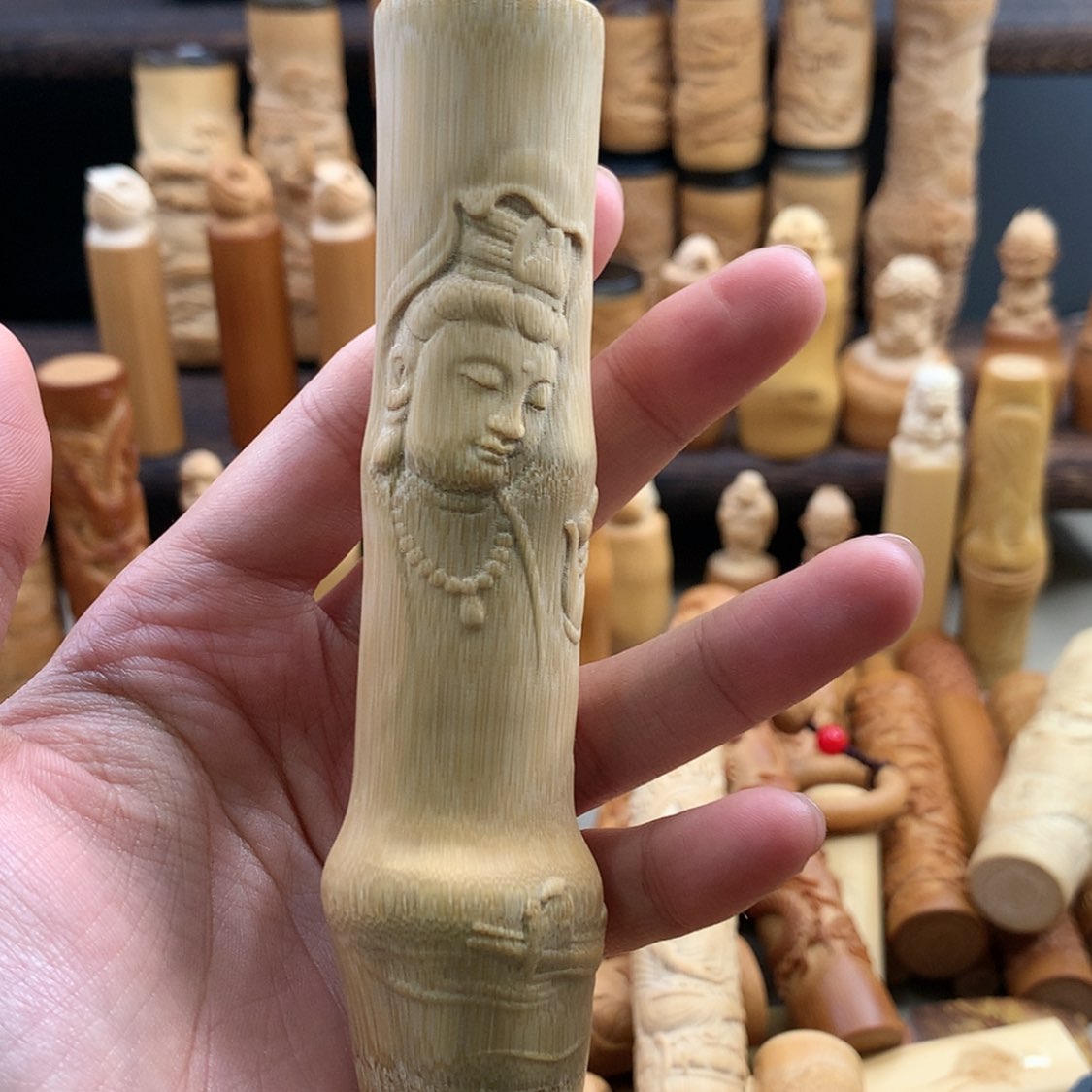 【闪购商品】竹微瑕实心竹哈哈哈哈哈