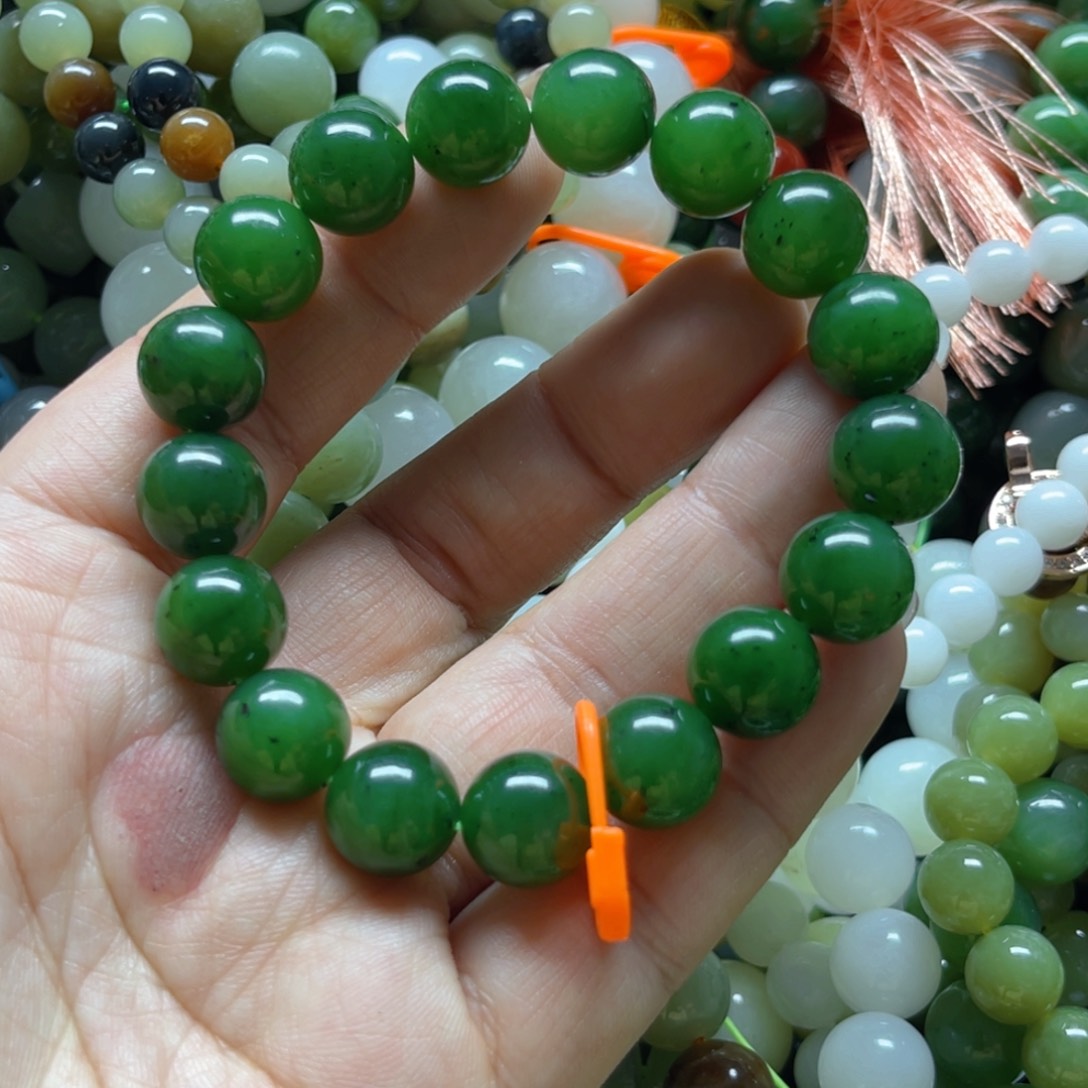 和田玉手链未镶嵌