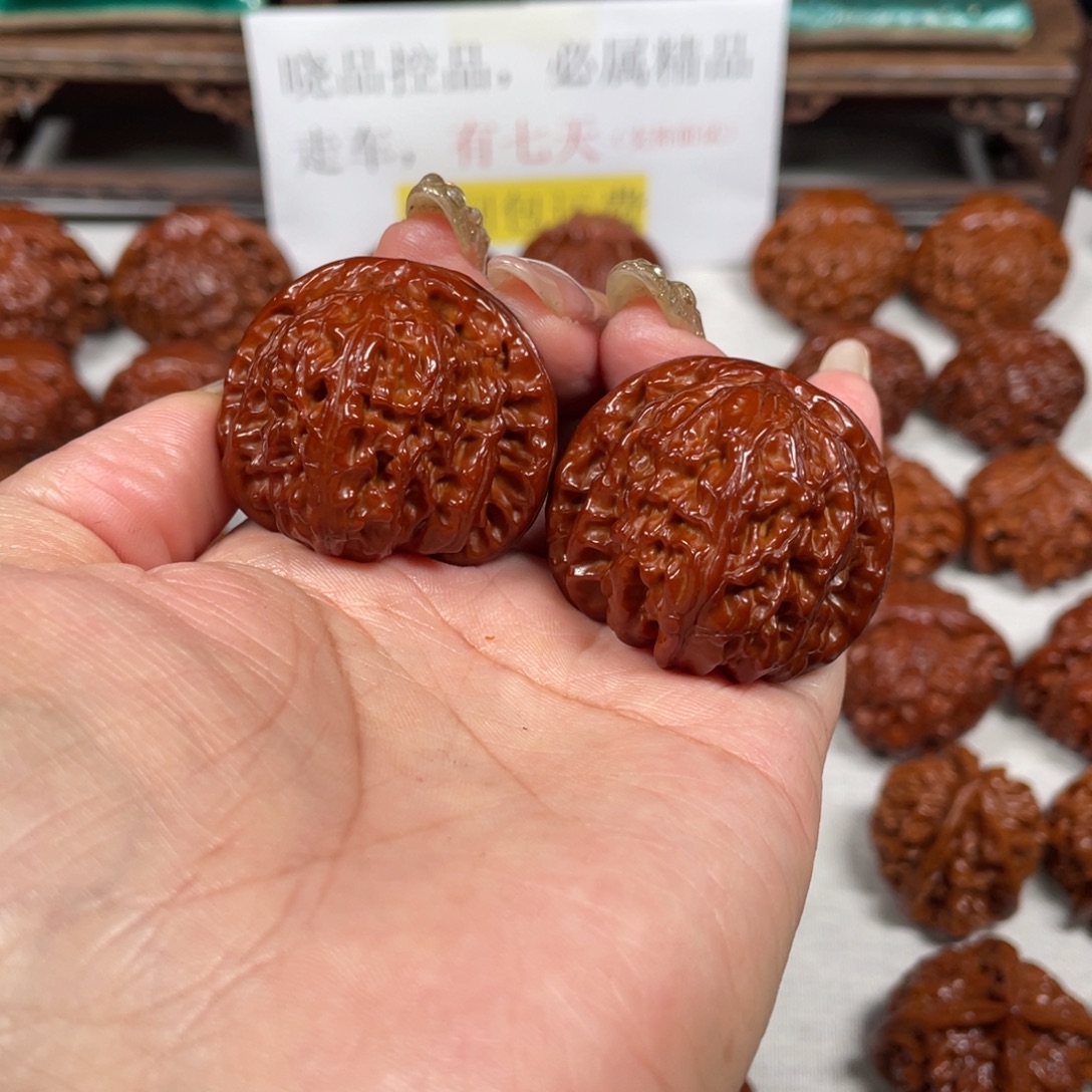 猴头核桃吊坠白狮子5LXP#00#