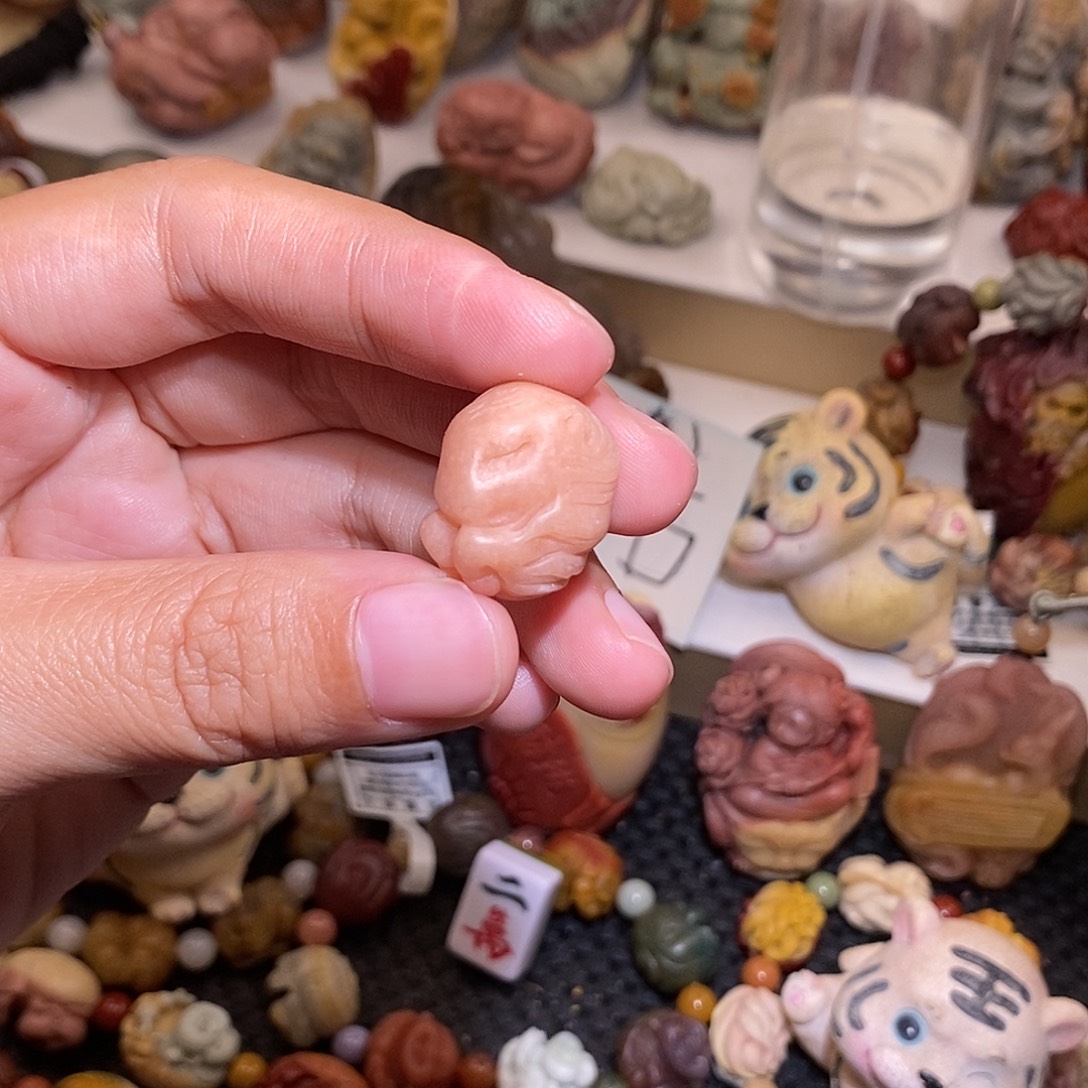 石英质玉（阿拉善玉）未镶嵌手链