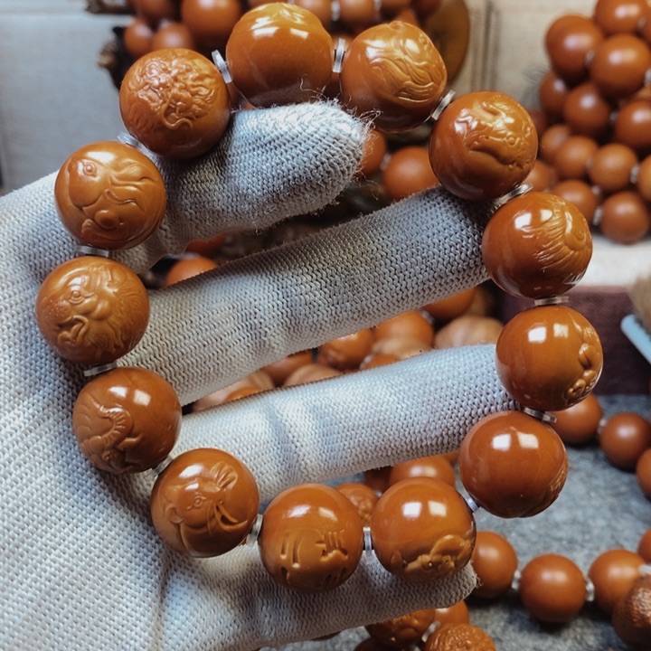 橄榄核手串/手链十二生肖1.65
