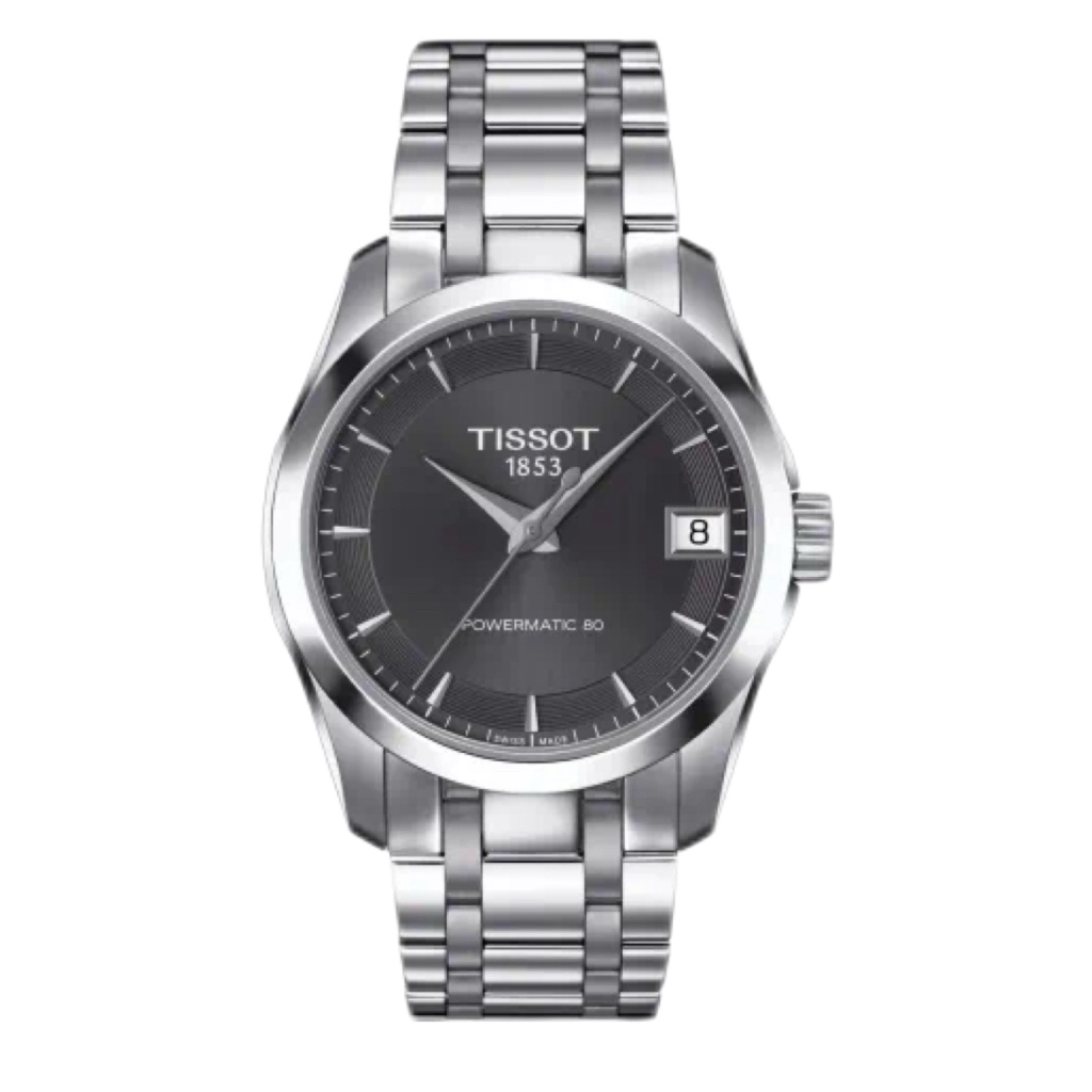 95新 Tissot/天梭 亚虎/经典机械男表/公价5700元