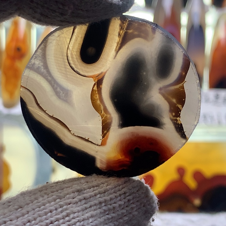 未镶嵌玛瑙/玉髓珠宝半成品205