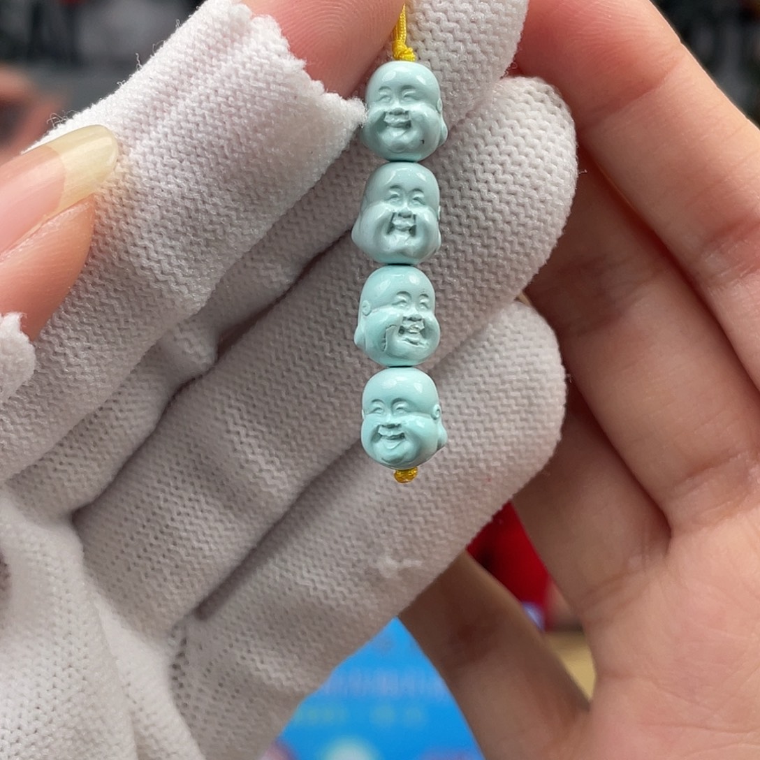 绿松石未镶嵌挂件