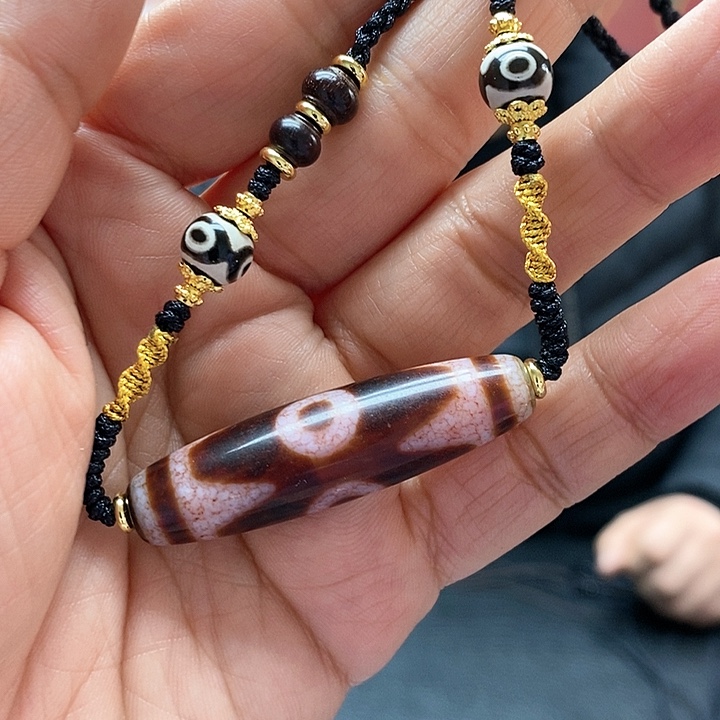 玛瑙/玉髓颈饰合金