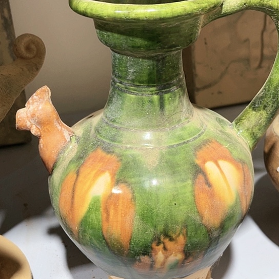 瓦当摆件摆件茶桌茶台陶瓷