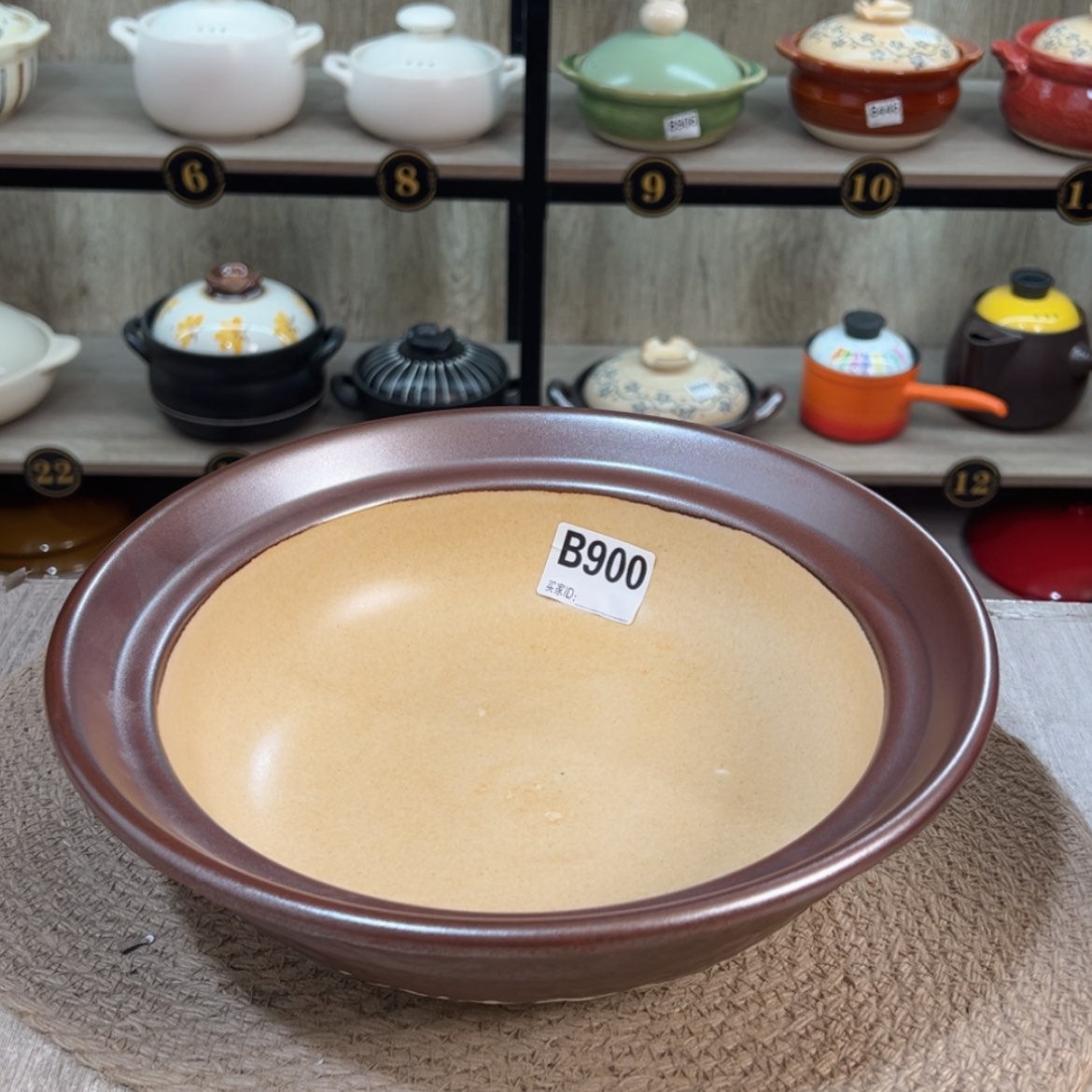 【闪购商品】口径28厘米粗陶砂锅微瑕疵品900