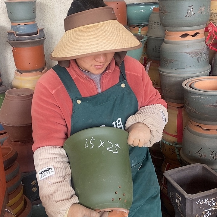 紫砂花盆紫砂花盆