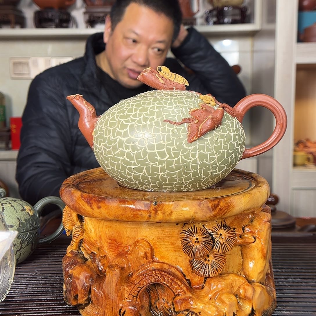 紫砂茶壶张建明老师