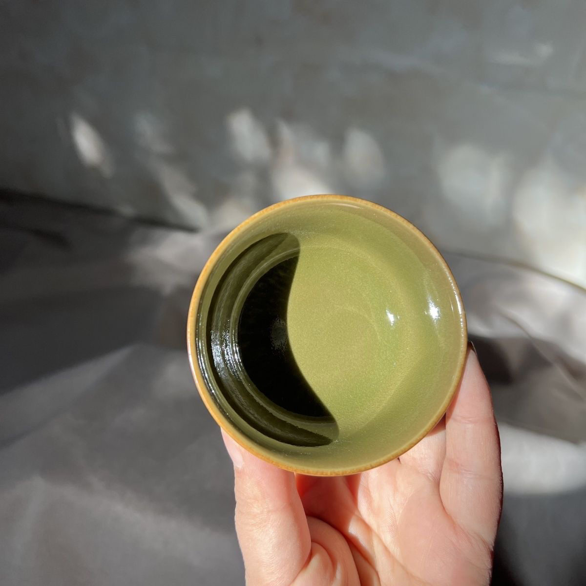 （知了严选）建盏玉子釉面茶盏主人杯