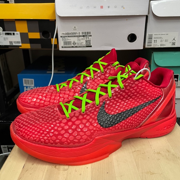 46码/科比6 反转/51492/篮球鞋/95新原盒/FV4921-600