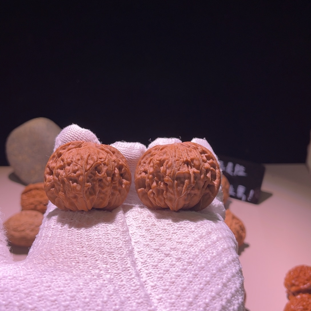 书***人吊坠文玩核桃41全品磨盘