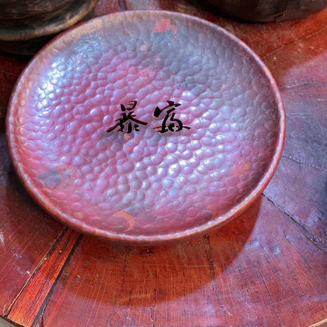 手工锻打工艺小壶承