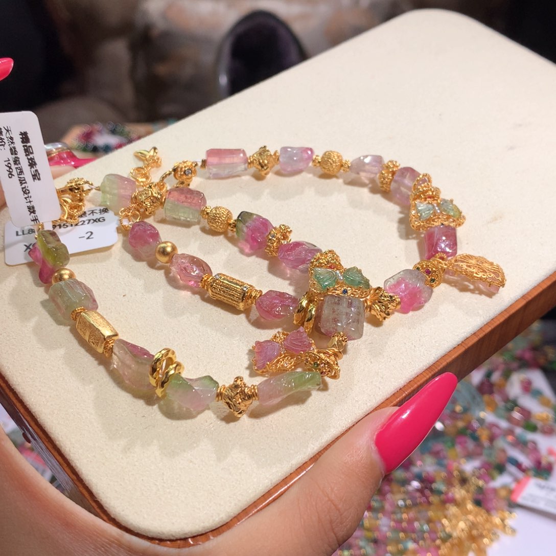 未镶嵌多样性发货其一碧玺