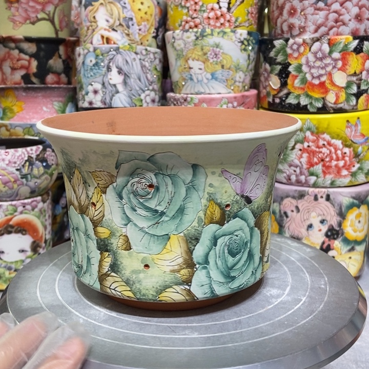 景德镇艺术手绘作品