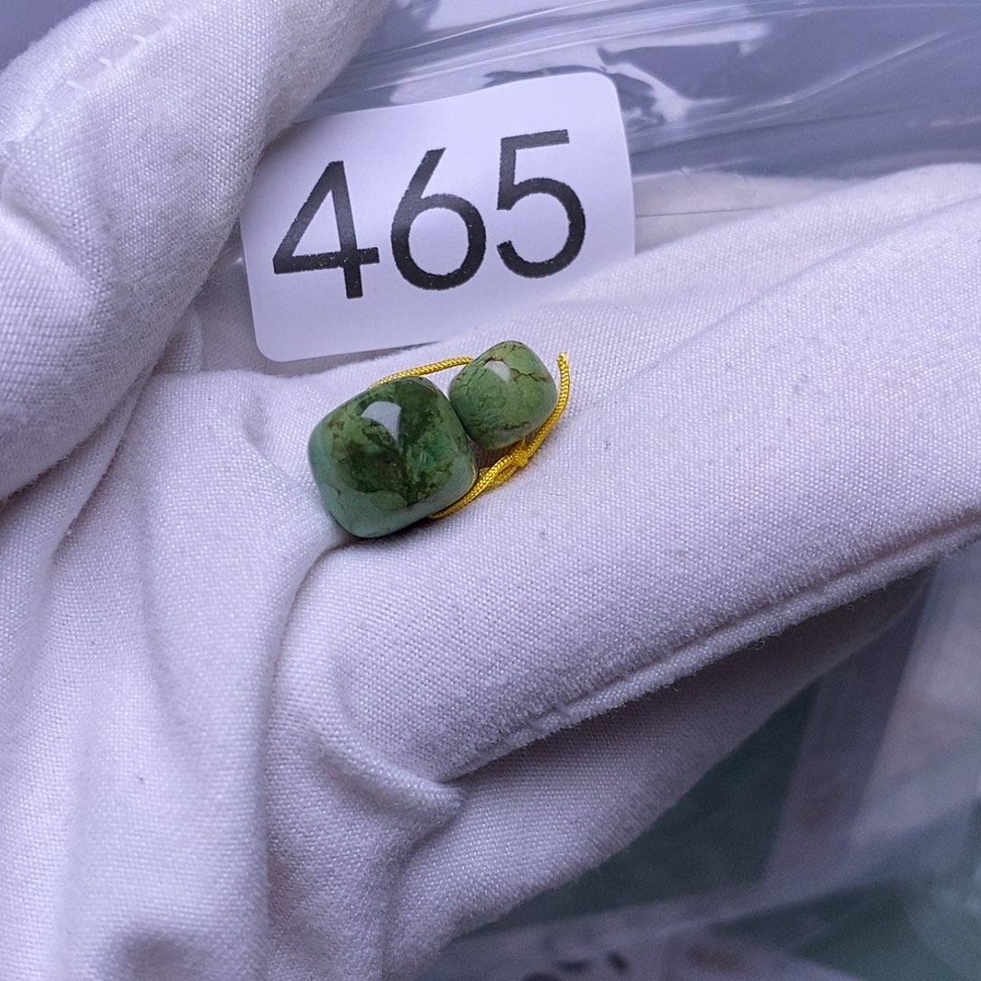 绿松石未镶嵌珠宝半成品