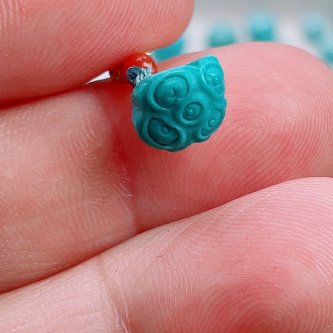 绿松石未镶嵌吊坠(不含链)