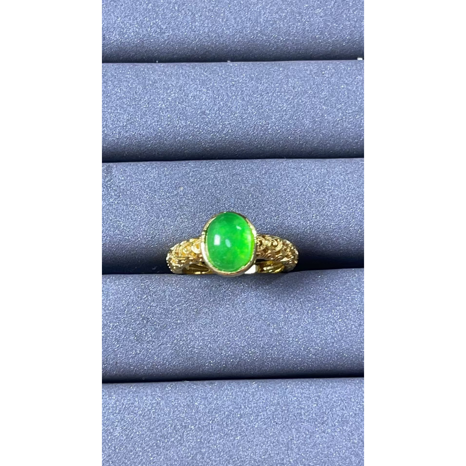 戒指 甄选戒指 绿色戒指324