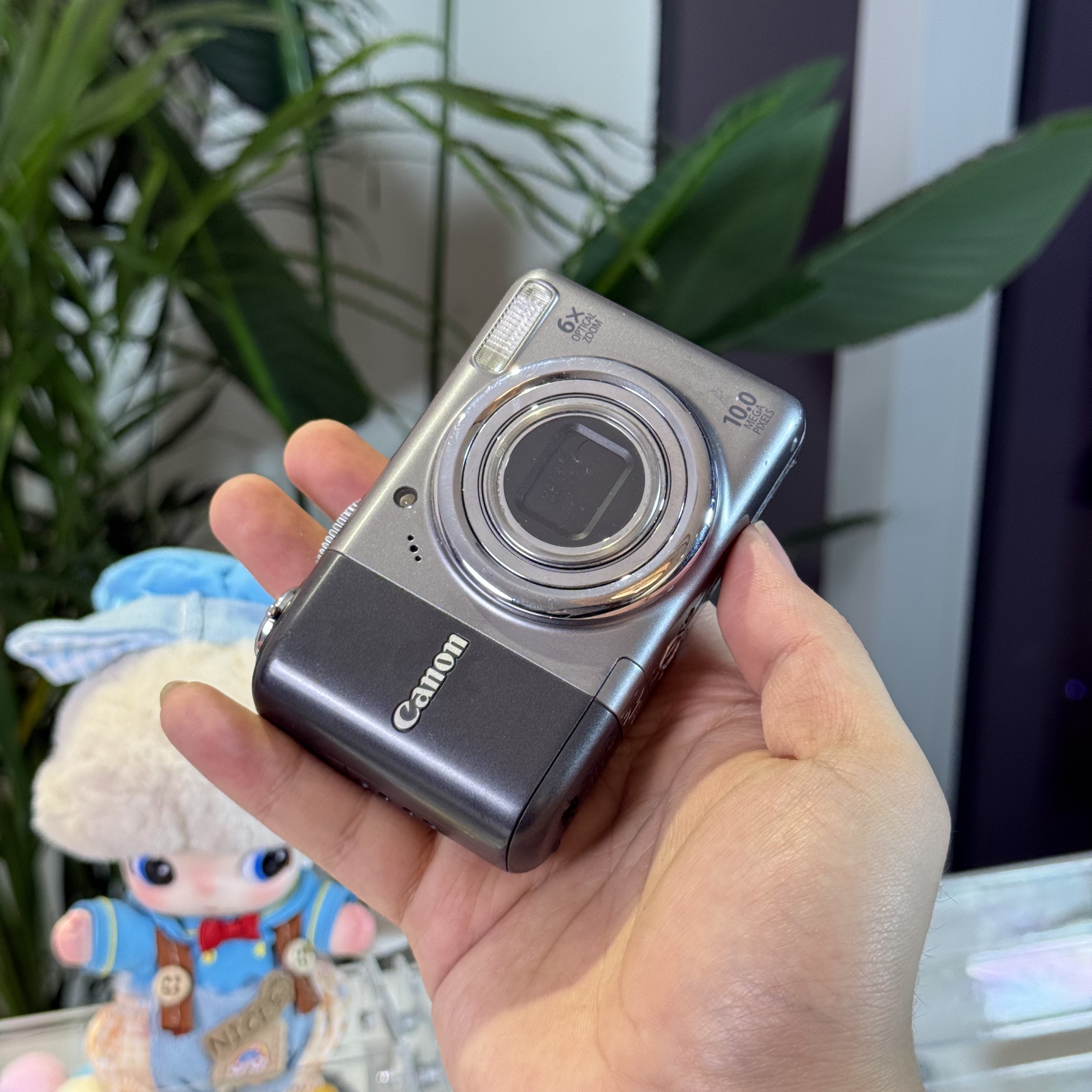 9新 Canon/佳能 佳能2000人像神器冷白皮柔焦适新手五号电池供电