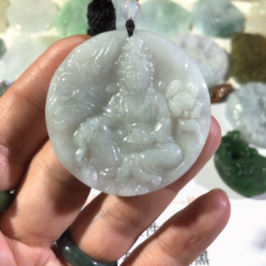 颈饰未镶嵌翡翠直播福利