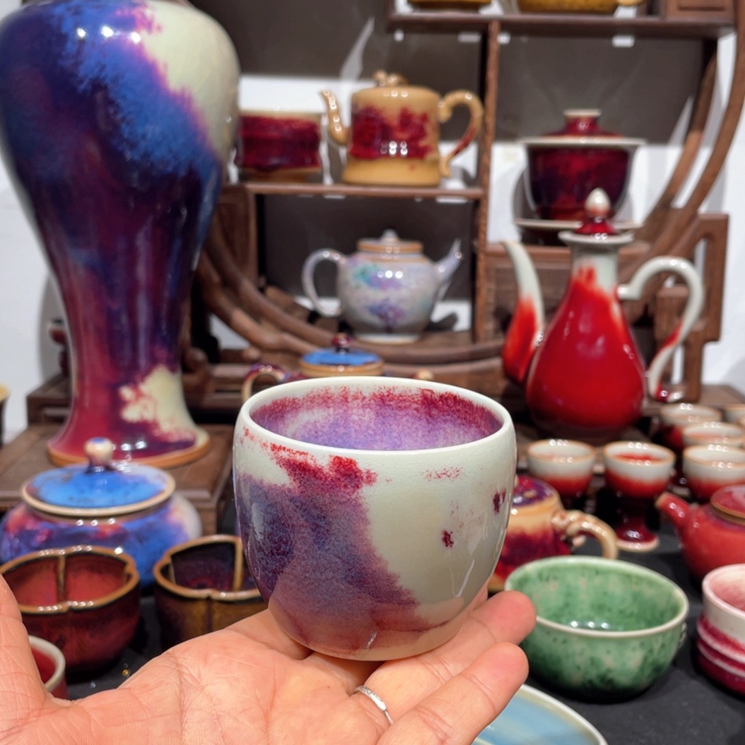 中国神后钧瓷茶器