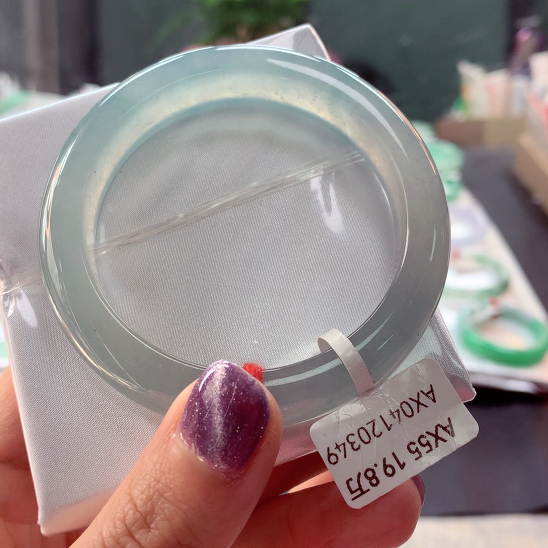 翡翠手镯未镶嵌17号欣