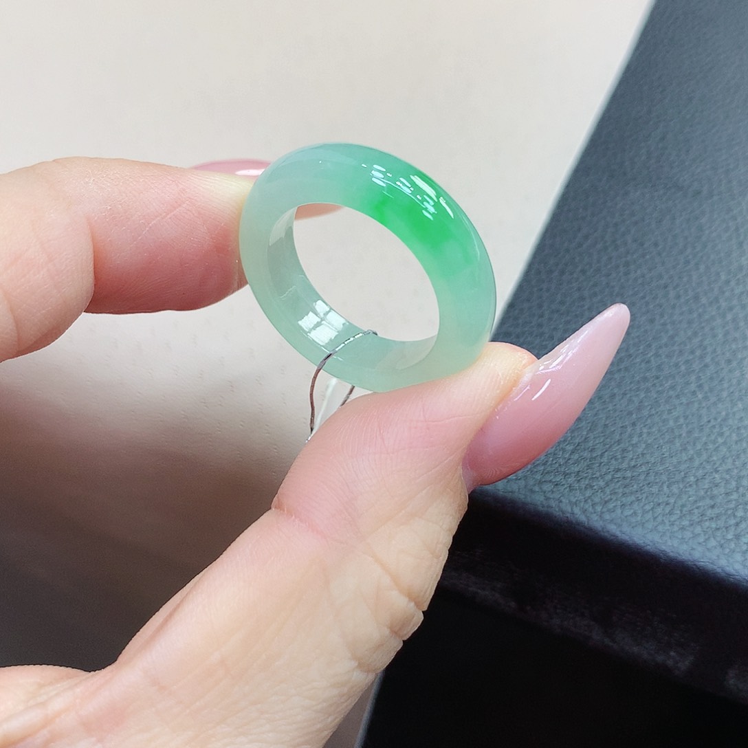 未镶嵌戒指翡翠17.18号