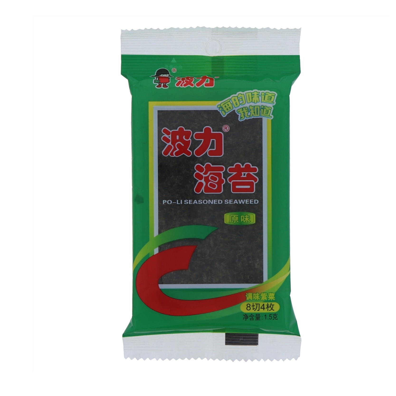 波力海苔调味紫菜原味1.5g