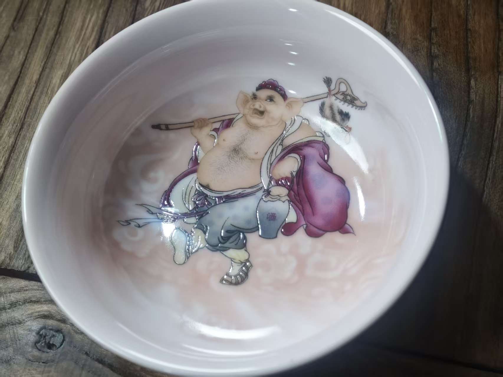 仿古瓷 仿古瓷景德镇陶瓷八戒云纹杯