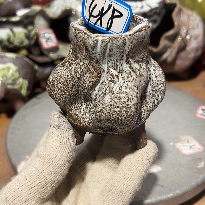 粗陶花盆制作就这样了，