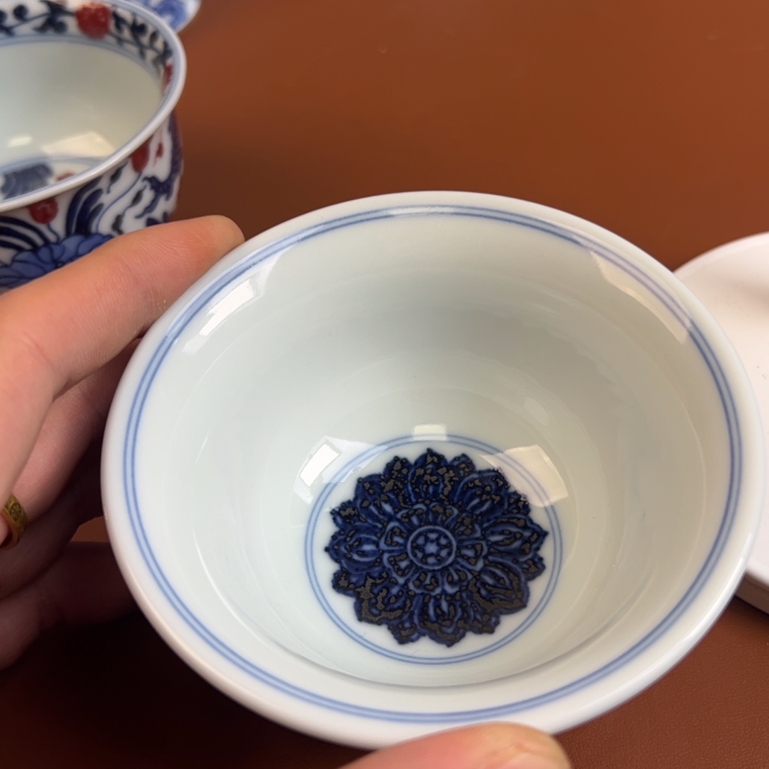 瓷片景德镇瓷器手绘手工