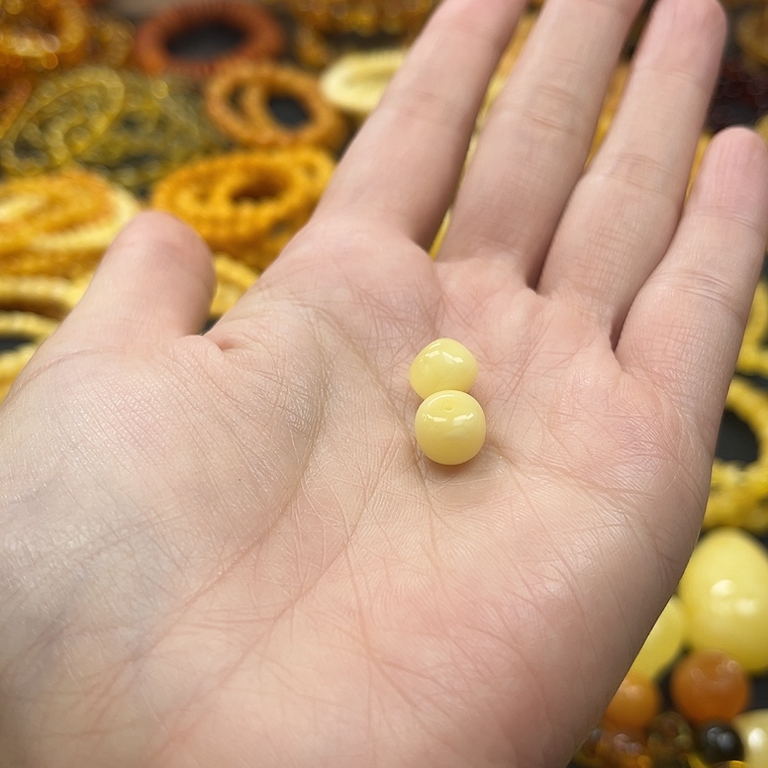 月***月蜜蜡未镶嵌手串蜜蜡珠子