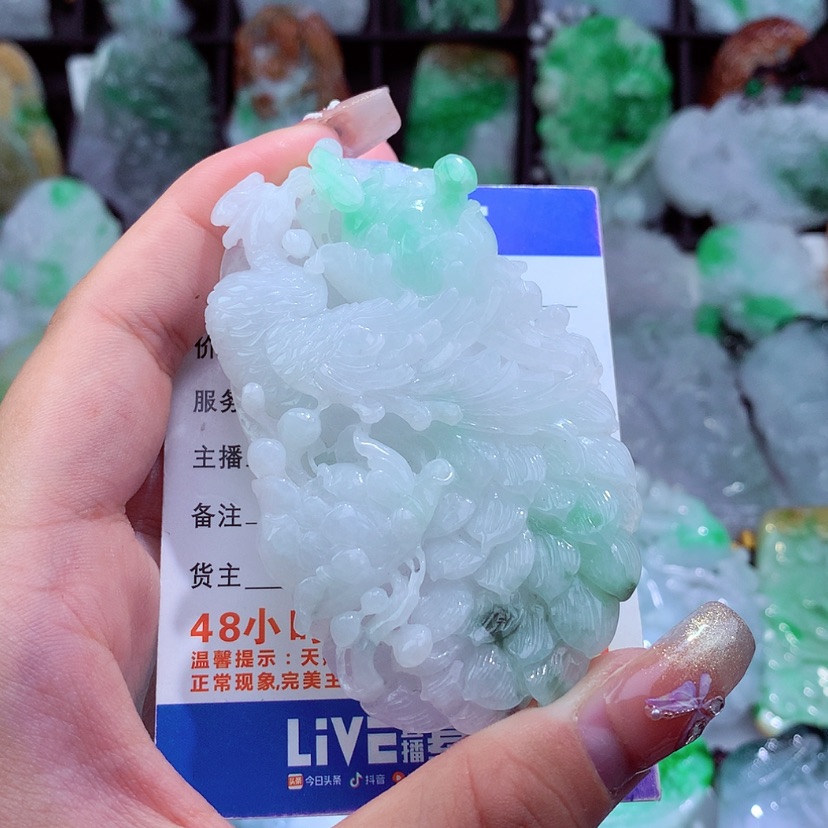 【闪购商品】翡翠颈饰未镶嵌大*挂件