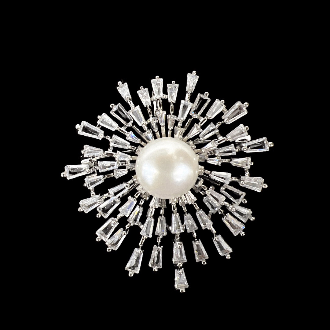 200606珍珠胸针孤品，