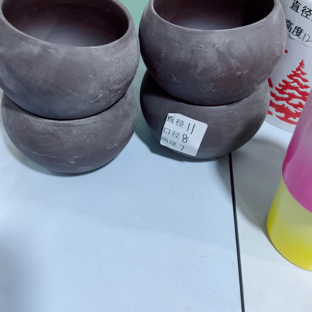 有孔，陶瓷花盆满10米包邮发货