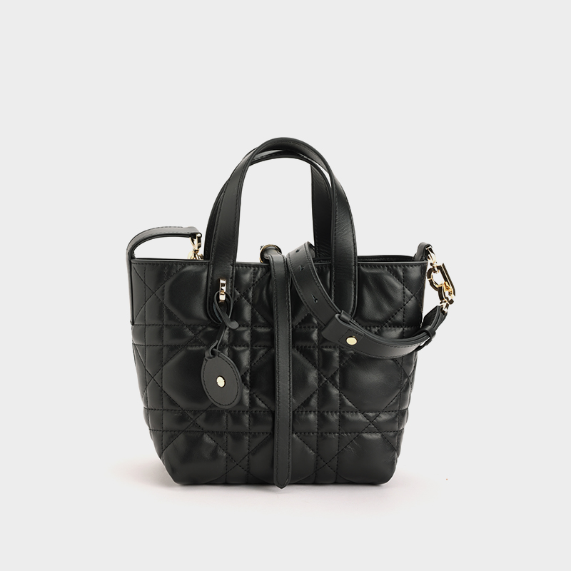 TUSCAN'S新款气质百搭高级感真皮经典小菜篮子包女手提包斜挎包