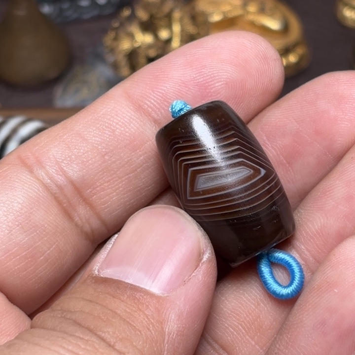 谭***@玻璃颈饰藏传喜马拉雅菩提