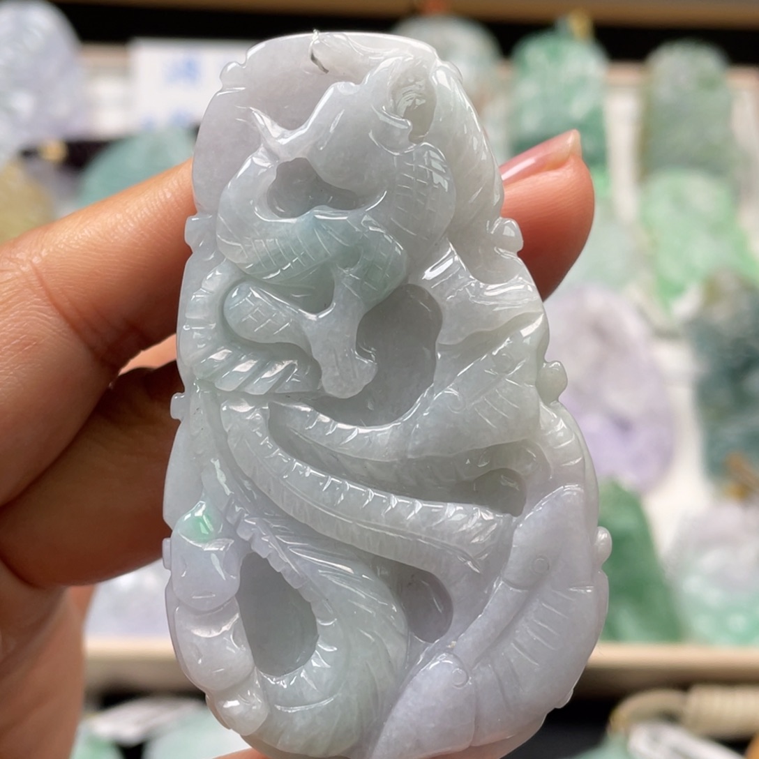 翡翠吊坠(不含链)未镶嵌