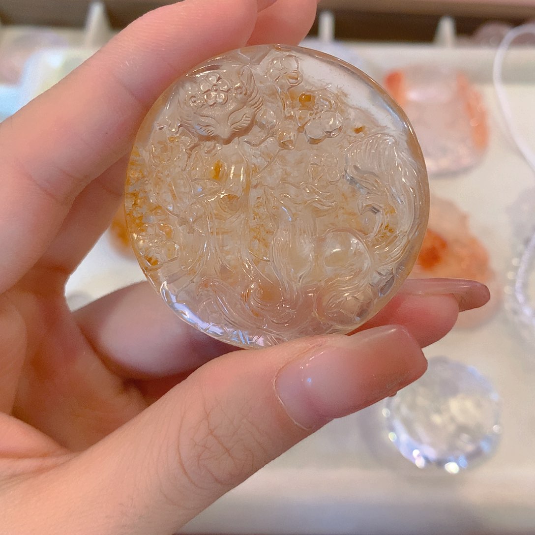 水晶吊坠(不含链)未镶嵌旺**手