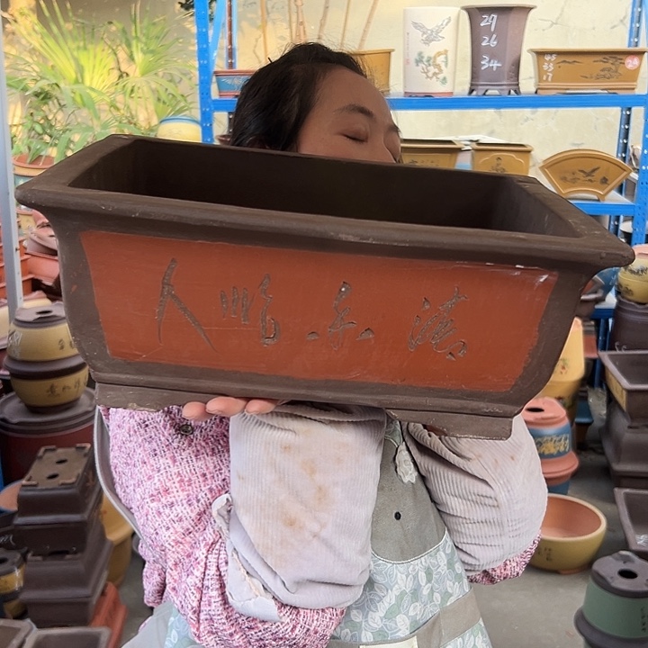 40红马槽花盆花盆花盆