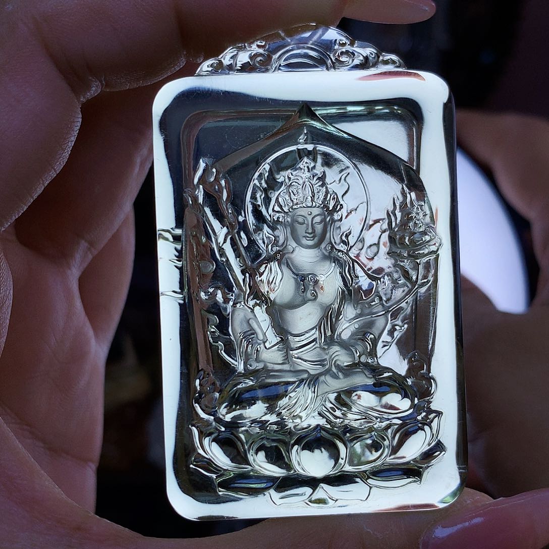 水晶颈饰未镶嵌九*空，