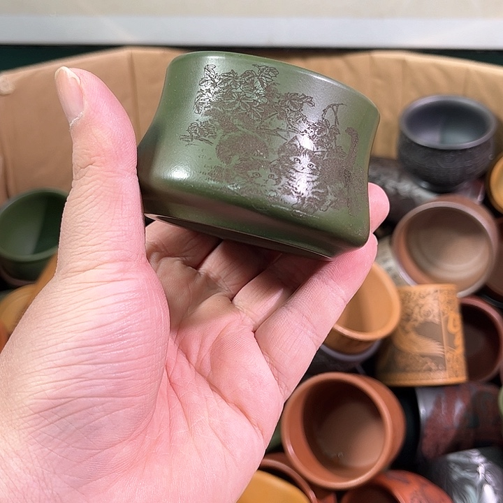 茶杯紫砂全手工紫砂主人杯