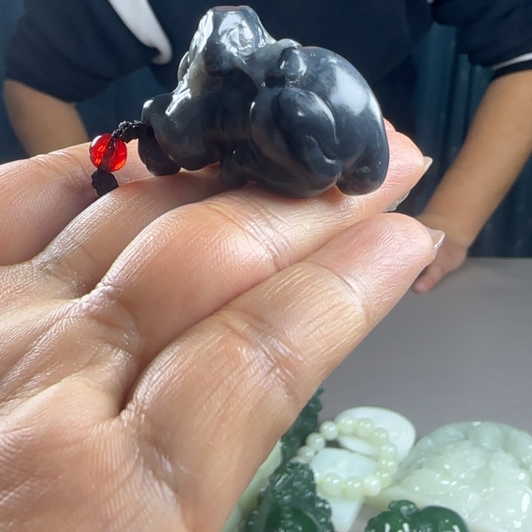 和田玉未镶嵌吊坠(不含链)