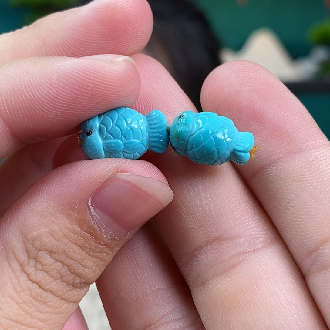 绿松石珠宝奇石未镶嵌