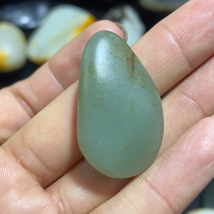 和田玉（糖玉）未镶嵌挂件6
