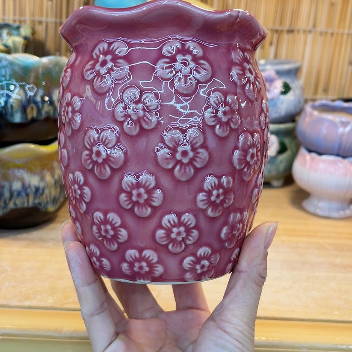 【闪购商品】陶瓷花盆