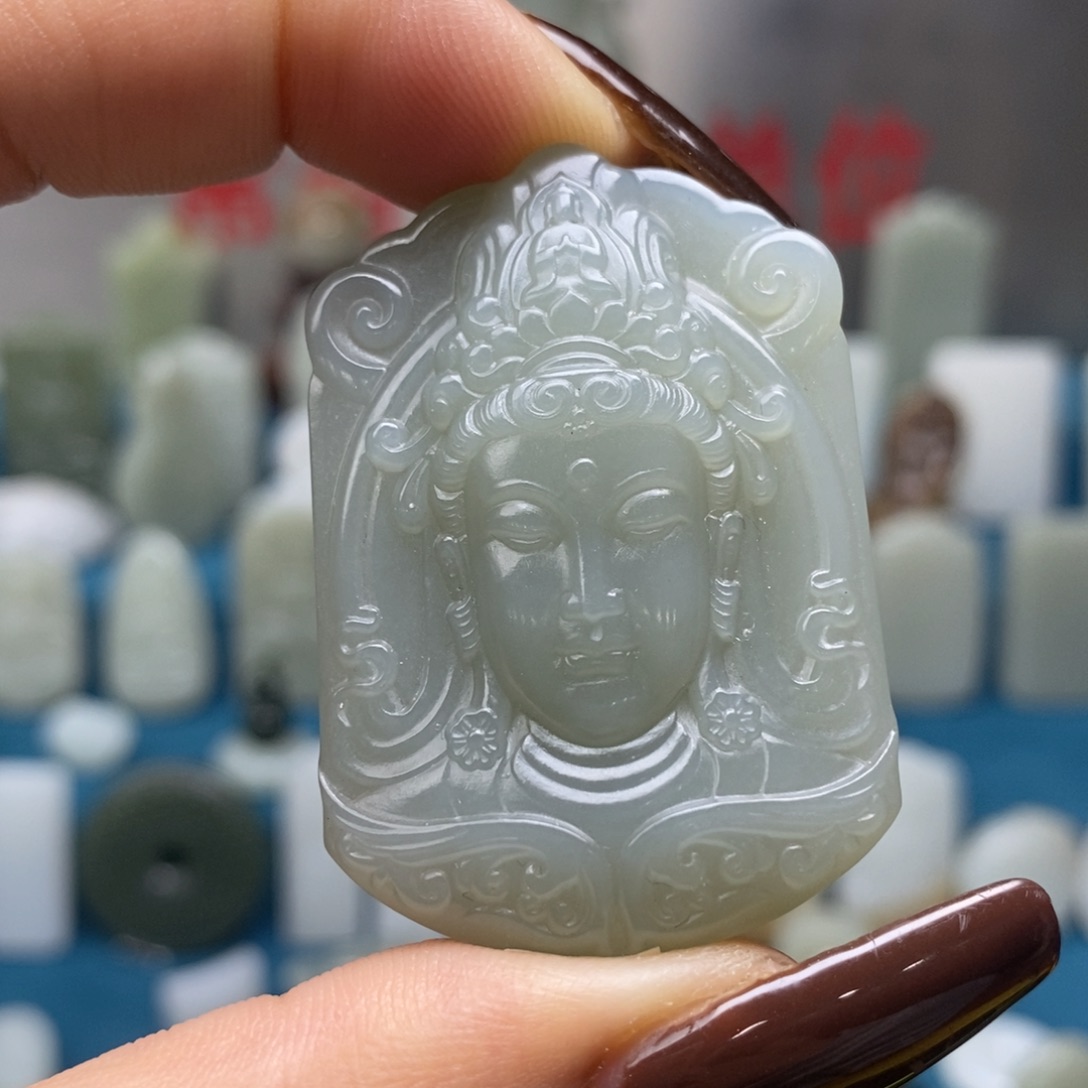 颈饰未镶嵌和田玉