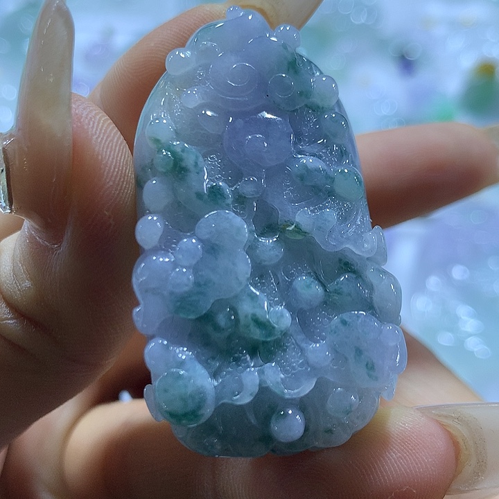 翡翠未镶嵌颈饰天然翡翠A货吊坠